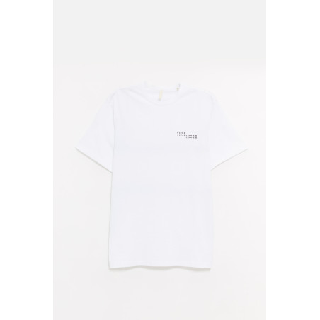 SUNFLOWER WHITE LOGO T SHIRT